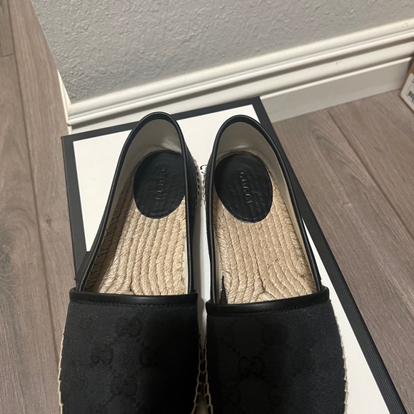 Gucci GG Canvas & Leather Espadrille - Picture 8 of 8